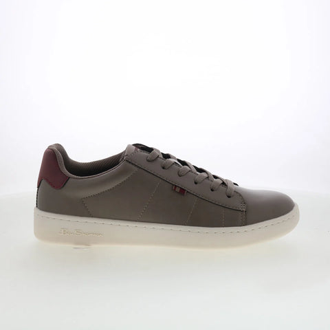 Ben Sherman Hampton BSMHAMPGV Mens Brown Leather Lifestyle Sneakers Shoes