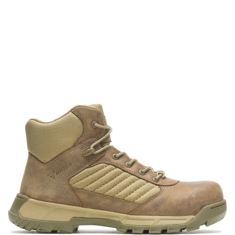 Bates Tactical Sport 2 Mid Side Zip Composite Toe Mens Brown Tactical Boots