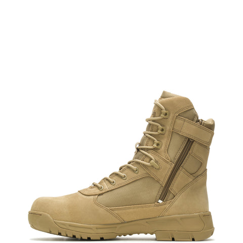 Bates Tactical Sport 2 Tall Side Zip Dryguard Mens Brown Extra Wide Boots