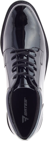 Bates Sentry Lux E07851 Womens Black Wide Oxfords & Lace Ups Plain Toe Shoes