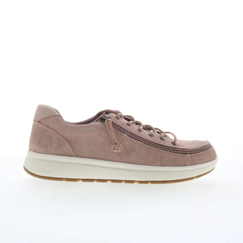 Billy Comfort Low BW20101-680 Womens Pink Suede Lifestyle Sneakers Shoes