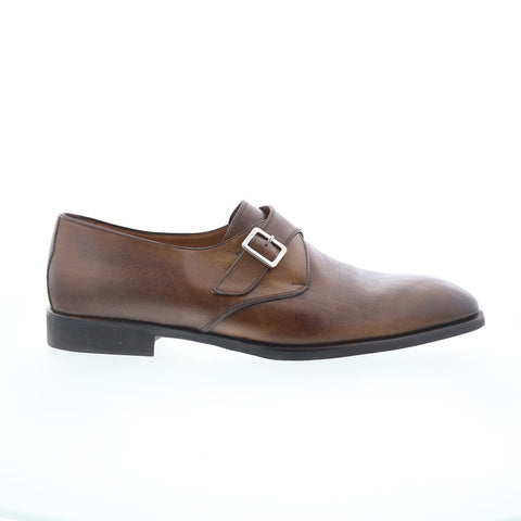 Di Bianco Bahia SC563 Mens Brown Leather Loafers & Slip Ons Casual Shoes
