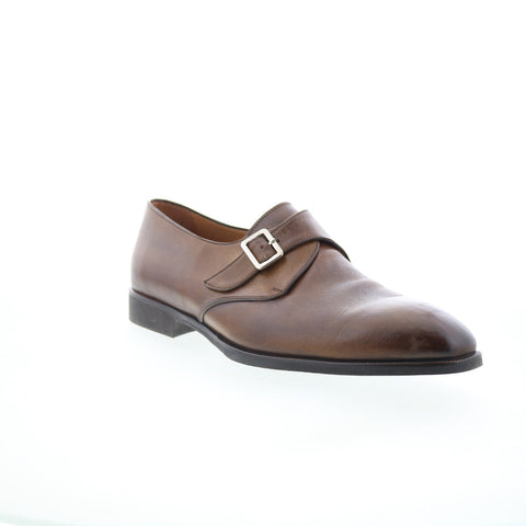 Di Bianco Bahia SC563 Mens Brown Leather Loafers & Slip Ons Casual Shoes