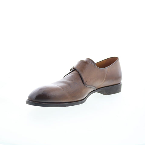 Di Bianco Bahia SC563 Mens Brown Leather Loafers & Slip Ons Casual Shoes