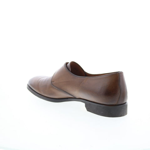 Di Bianco Bahia SC563 Mens Brown Leather Loafers & Slip Ons Casual Shoes