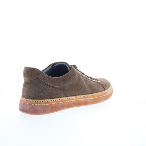 Pastori by Di Bianco Binetto Mens Brown Suede Lace Up Lifestyle Sneakers Shoes