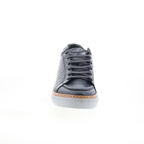 Di Bianco Boxer Mens Gray Canvas Lace Up Lifestyle Sneakers Shoes
