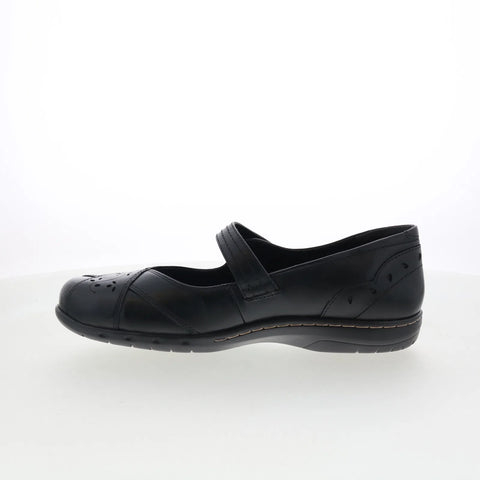 Cobb Hill Petra CAG26BK Womens Black Extra Wide Mary Jane Flats Shoes