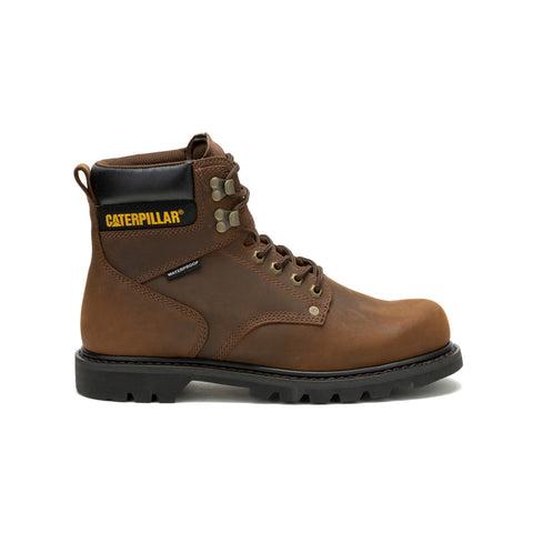Caterpillar Second Shift Waterproof P51086 Mens Brown Work & Safety Boots