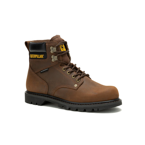 Caterpillar Second Shift Waterproof P51086 Mens Brown Work & Safety Boots
