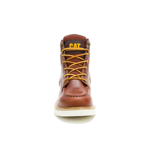 Caterpillar Reclaimer Wedge Waterproof Mens Brown Wide Work & Safety Boots