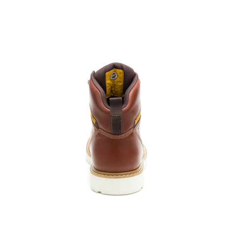 Caterpillar Reclaimer Wedge Waterproof Mens Brown Wide Work & Safety Boots