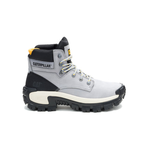 Caterpillar Invader HI P51112 Mens Gray Leather Work & Safety Boots