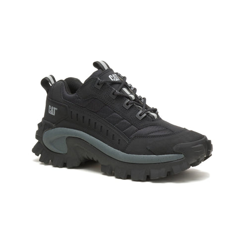 Caterpillar Intruder P724552 Mens Black Wide Lifestyle Sneakers Shoes