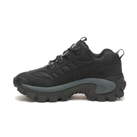 Caterpillar Intruder P724552 Mens Black Wide Lifestyle Sneakers Shoes