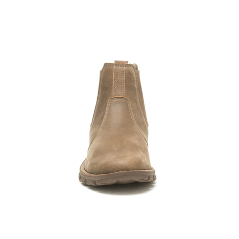 Caterpillar Excursion P725513 Mens Brown Leather Slip On Casual Dress Boots
