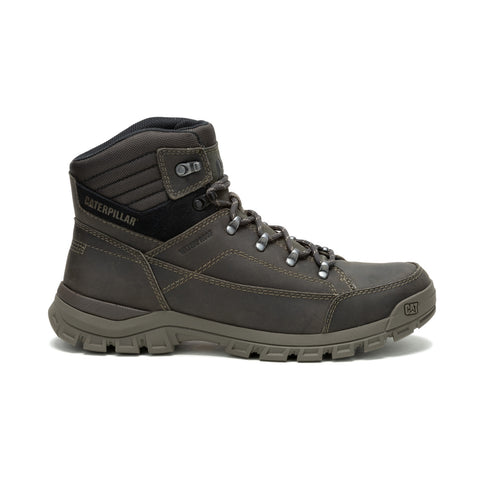 Caterpillar Threshold Hiker WP P725959 Mens Gray Leather Casual Dress Boots