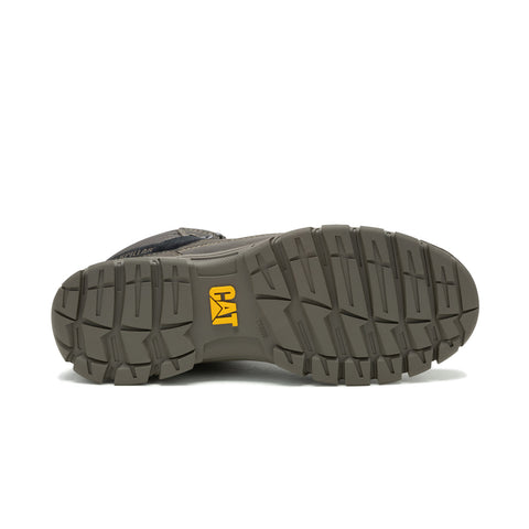Caterpillar Threshold Hiker WP P725959 Mens Gray Leather Casual Dress Boots