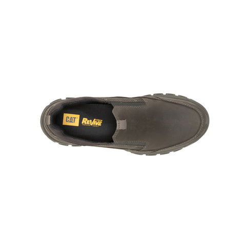 Caterpillar Threshold Slip On Mens Gray Loafers & Slip Ons Casual Shoes