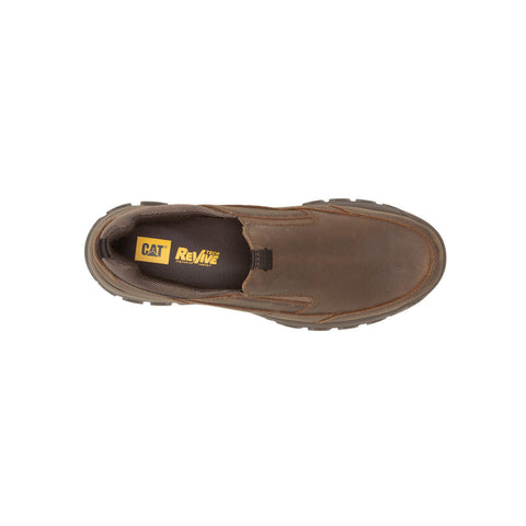 Caterpillar Threshold Slip On Mens Brown Loafers & Slip Ons Casual Shoes