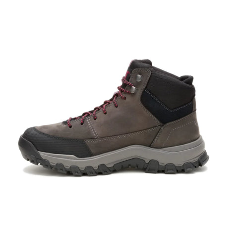 Caterpillar Threshold Rebound Mid Waterproof Mens Gray Hiking Boots