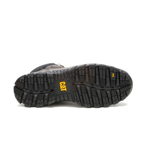 Caterpillar Threshold Rebound Mid Waterproof Mens Gray Hiking Boots