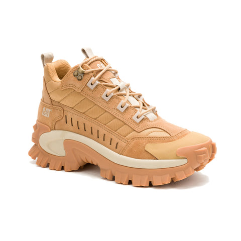 Caterpillar Intruder Mid P726248 Mens Orange Wide Lifestyle Sneakers Shoes