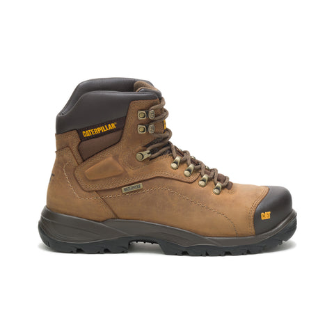 Caterpillar Diagnostic HI Steel Toe P89940 Mens Brown Work & Safety Boots