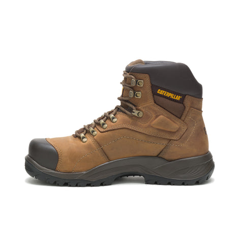 Caterpillar Diagnostic HI Steel Toe P89940 Mens Brown Work & Safety Boots