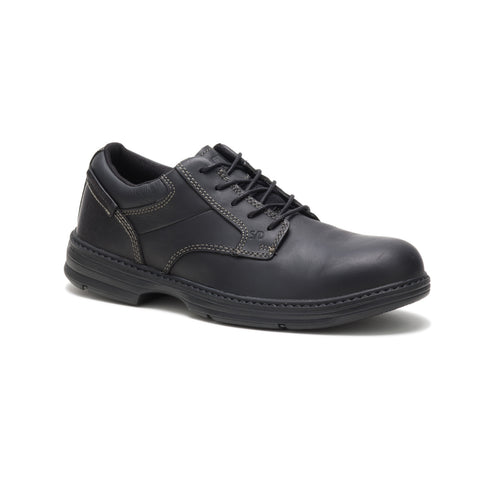 Caterpillar Oversee Steel Toe P90015 Mens Black Wide Work & Safety Shoes