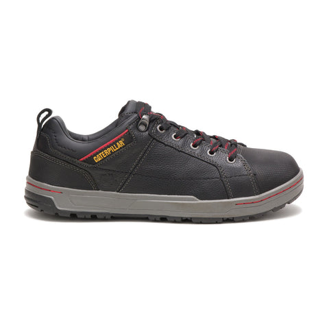Caterpillar Brode Steel Toe P90192 Mens Black Leather Work & Safety Shoes
