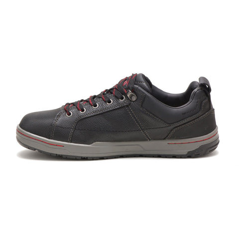 Caterpillar Brode Steel Toe P90192 Mens Black Leather Work & Safety Shoes