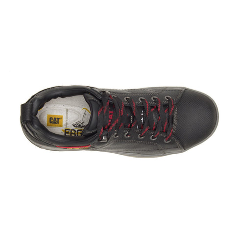 Caterpillar Brode Steel Toe P90192 Mens Black Leather Work & Safety Shoes