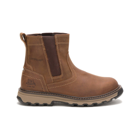 Caterpillar Pelton Steel Toe P90721 Mens Brown Leather Work & Safety Boots