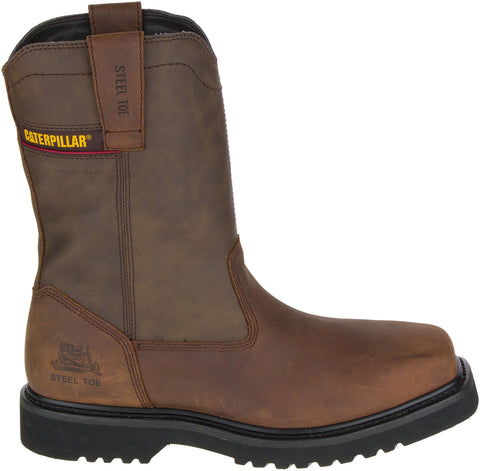 Caterpillar Hudson Waterproof Steel Toe Mens Brown Wide Work & Safety Boots