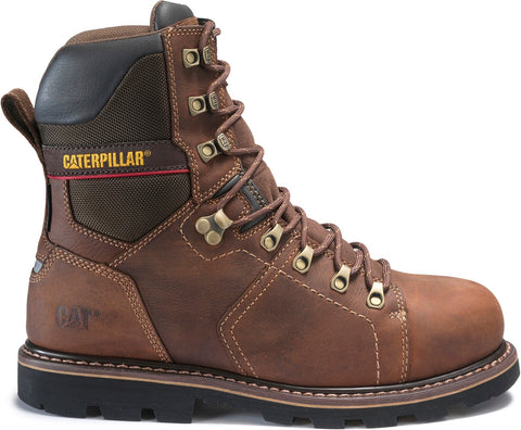 Caterpillar Alaska 2.0 8" Steel Toe WP TX Mens Brown Work & Safety Boots