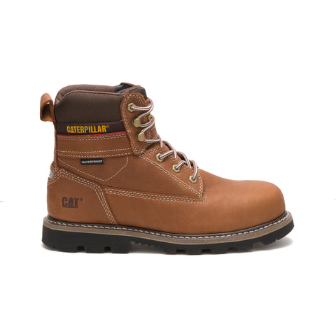 Caterpillar Idaho Waterproof Steel Toe Mens Brown Work & Safety Boots