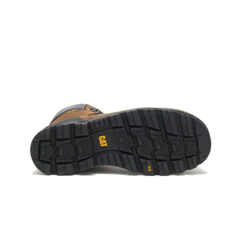 Caterpillar Excavator XL 6" Composite Toe WP Mens Brown Wide Work Boots