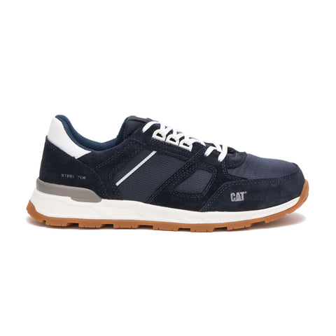 Caterpillar Woodward Steel Toe Mens Blue Wide Work & Safety Shoes