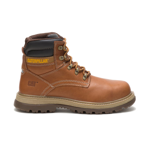 Caterpillar Fairbanks Steel Toe P91061 Mens Brown Leather Work & Safety Boots 