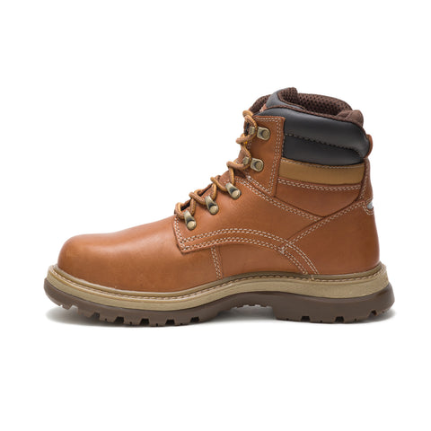 Caterpillar Fairbanks Steel Toe P91061 Mens Brown Leather Work & Safety Boots 