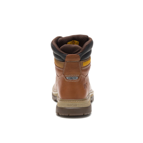 Caterpillar Fairbanks Steel Toe P91061 Mens Brown Leather Work & Safety Boots 