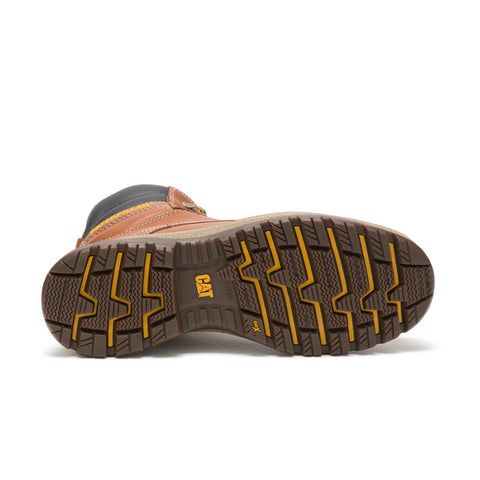 Caterpillar Fairbanks Steel Toe P91061 Mens Brown Leather Work & Safety Boots 