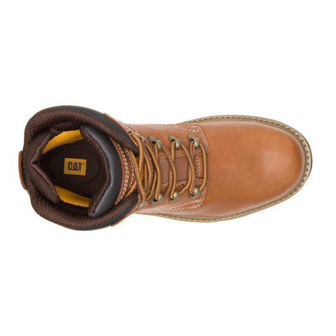 Caterpillar Fairbanks Steel Toe P91061 Mens Brown Leather Work & Safety Boots 