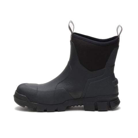 Caterpillar Stormers 6" Steel Toe P91141 Mens Black Work & Safety Boots