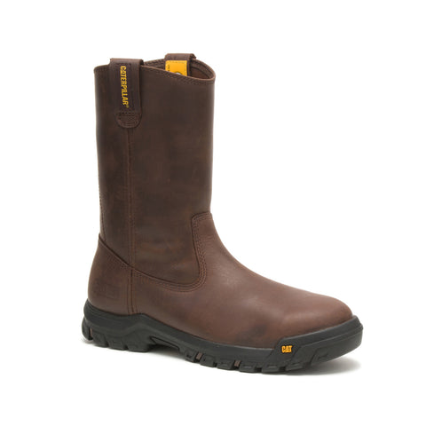 Caterpillar Drawbar Steel Toe P91155 Mens Brown Leather Work & Safety Boots