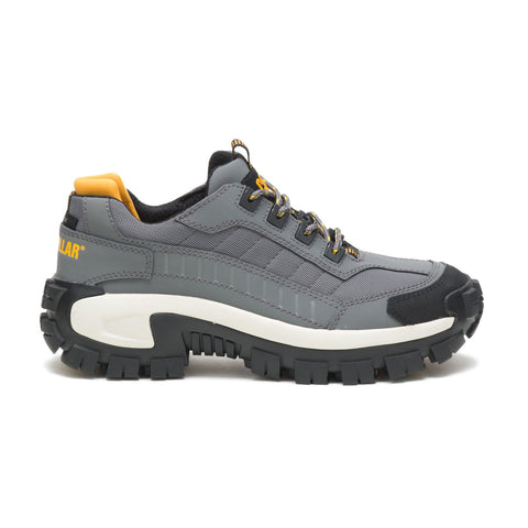 Caterpillar Invader Steel Toe P91276 Mens Gray Leather Work & Safety Shoes