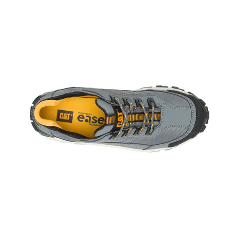 Caterpillar Invader Steel Toe P91276 Mens Gray Leather Work & Safety Shoes