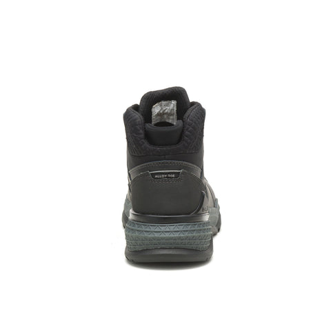 Caterpillar Provoke Mid Waterproof Alloy Mens Black Wide Work & Safety Boots