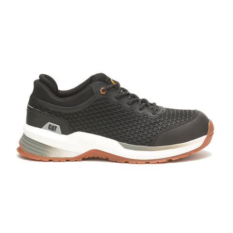 Caterpillar Streamline 2.0 Composite Toe P91345 Mens Black Wide Work Shoes